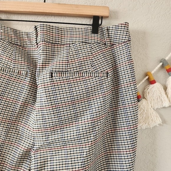 Lane Bryant Plaid Slim Pull On Trouser Pants Business Contemporary Academia 20 - Picture 9 of 11